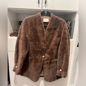 Benaar faux fur brown jacket